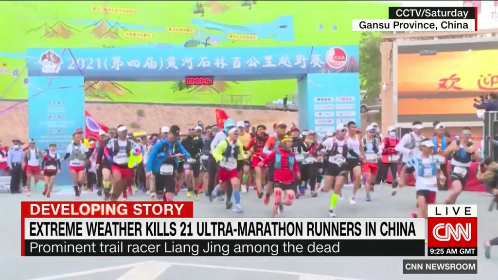 21 corredores de ultramaratón mueren en China por clima extremo