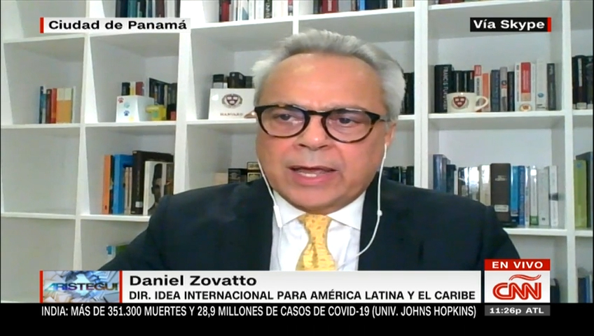 Daniel Zovatto, sobre las elecciones en Perú: La moneda está aún en el aire y faltan días para conocer al próximo presidente