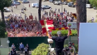 Mourinho ya causa furor en la afición de la Roma