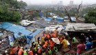 Al menos 31 muertos tras fuertes lluvias en la India