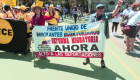 Inmigrantes marchan para pedir reforma que los proteja
