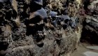 Mira la torre de cráneos humanos bajo el suelo de México