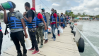 Migrantes en Necoclí piden corredor humanitario
