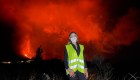 Imagen apocalíptica en vivo desde el volcán en La Palma