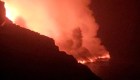Se forma un "delta de lava" en La Palma