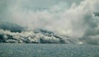 Las consecuencias de la llegada de la lava al mar