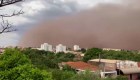 Tormenta de arena tiñó de naranja el cielo de São Paulo