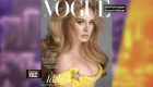 Adele deslumbra en nueva portada de la revista Vogue