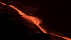 Mira este imponente río de lava en La Palma