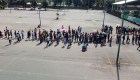 México: migrantes en caravana piden respeto