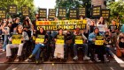 Activistas climáticos hacen huelga de hambre en Washington