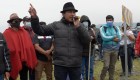 Dirigente indígena niega intención de desestabilizar al Gobierno