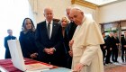 Biden se reúne con el papa Francisco