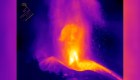 Nuevas imágenes termográficas del volcán de La Palma