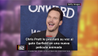 El actor Chris Pratt le prestará su voz al gato Garfield