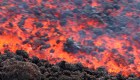 'Alfombra de lava' en La Palma arrasa con todo a su paso