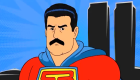 Caricatura muestra a Maduro como superhéroe "luchando contra el imperio"