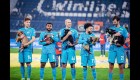 Futbolistas del Zenit llevaron cachorros a la cancha