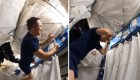 La previa de fin de año en el espacio: astronauta comparte cómo se ducha y prepara para recibir el 2022