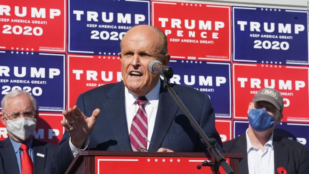 Rudy Giuliani y su complot en las elecciones de 2020