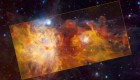 Nebulosa de la Flama deja ver ardientes nubes gigantes