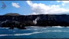 Así se recupera el mar de La Palma tras impactos de lava