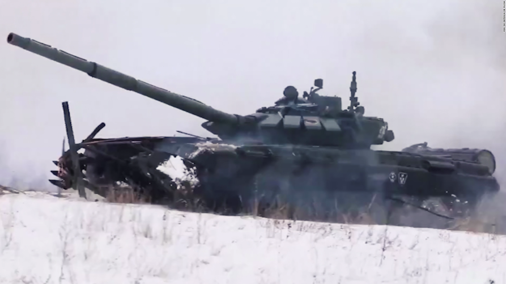 El gran despliegue militar de Rusia cerca de la frontera con Ucrania