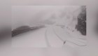Una histórica nevada pinta de blanco a La Palma