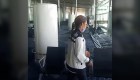 Periodista cubana varada en aeropuerto de Bogotá