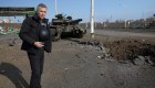 Mira las secuelas de la batalla por el puente clave en Ucrania