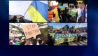 Masivas protestas mundiales por invasión rusa a Ucrania