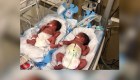 Los gemelos nacidos en Kyiv que no pueden llegar a EE.UU. con su familia