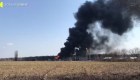 Rusia destruye depósito de combustible al norte de Kyiv