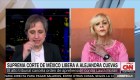 Entrevista de Alejandra Cuevas con Aristegui 