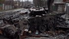 Imágenes de terror en los suburbios de Kyiv