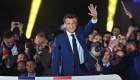 Emmanuel Macron agradece los votos a su favor, incluso de quienes no apoyan su proyecto