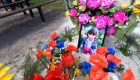 Ucraniana dice que un francotirador ruso mató a su nieta de 7 años
