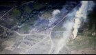 Video de dron: ucranianos fulminan vehículos militares rusos en Járkiv