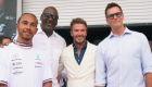 Las grandes estrellas que iluminaron al Gran Premio de Miami de la F1