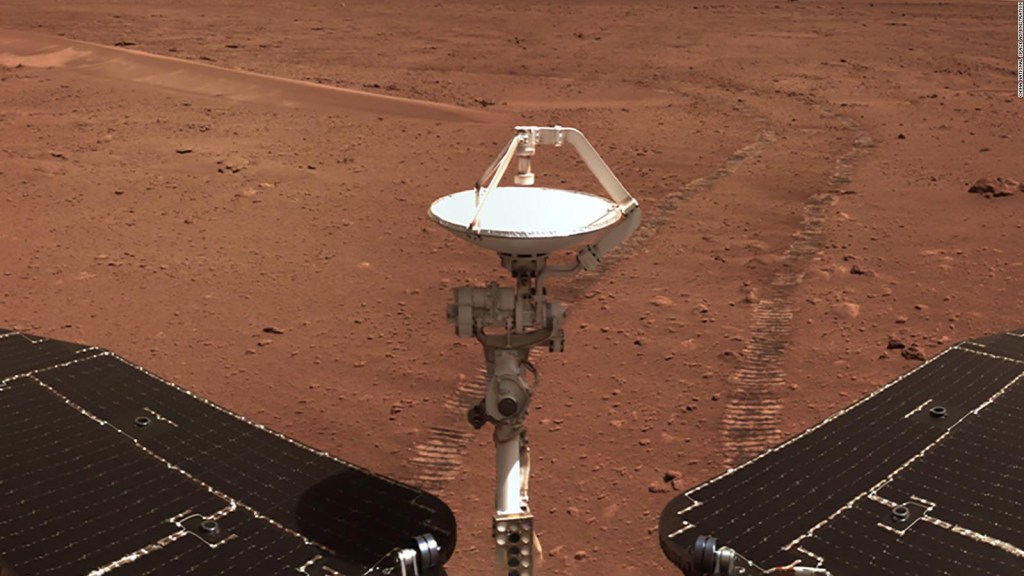 El rover Zhurong envía evidencia de agua en Marte