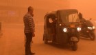 Mira esta imponente tormenta de arena en Iraq
