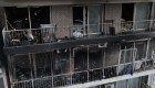 La crónica del incendio de un edificio en Buenos Aires