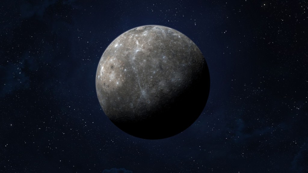 Espectacular imagen del relieve de Mercurio desde cerca