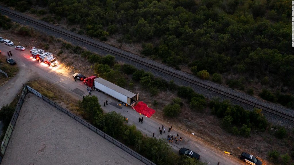 Tragedia en Texas: evalúan aire acondicionado del camión