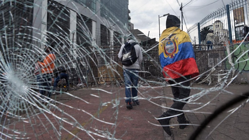 El saldo de 18 días de protestas en Ecuador
