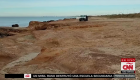 Un niño de 8 años encontró restos fósiles en la playa