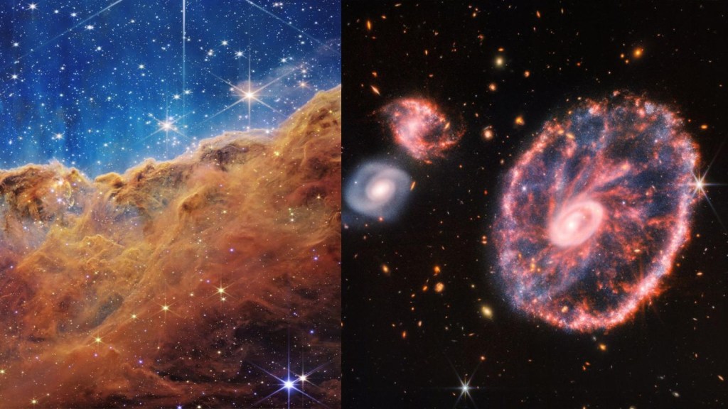 ¿Cuáles son las mejores fotos del espacio captadas por el telescopio Webb?
