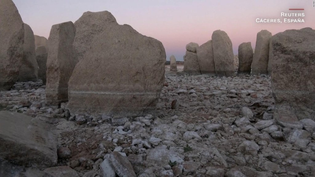 Descubren un tesoro arqueológico por la sequía en España
