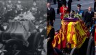 Las impactantes similitudes en las procesiones por Jorge VI e Isabel II