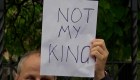 Polémica en Reino Unido por protestas contra la monarquía